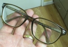 Vintage Luxottica Eyelasses LU 3548 507 53▫️17 135 Plastic Frame Italy EUC picture