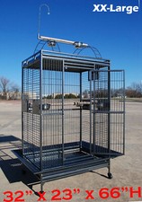 XX-LARGE Parrot Bird Cage For Macaw Cockatoo African Grey Amazon 32