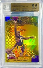 Shaquille O'Neal 1999 Topps Finest Gold GEMS Refractor /100 Lakers Shaq *OFFERS* picture