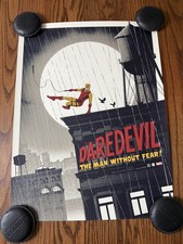 Daredevil Man Without Fear Variant Mondo 18x24 Poster Matt Ferguson Limited picture