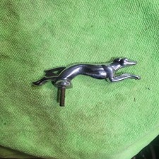 ORIGINAL ANTIQUE GREYHOUND CAR HOOD ORNAMENT picture