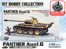 *US/CA Stock* Takom 1/35 35001A Panther Ausf.G Late Production w/ 3D Parts picture
