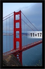 11X17 Picture Frame Black 1 or 3 Pack 11 X 17 Frame Horizontal or Vertical Wall picture