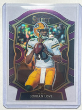 Panini 2020 Select Concourse Jordan Love Green Bay Packers #47 Purple Prizm RC picture