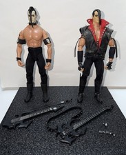 MISFITS 12” DOLLS, LOT of 2, JERRY ONLY, DOYLE, OOP, TLC, ORIGINAL 1999 picture