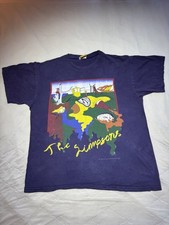 1999 Simpsons Salvador Dali T-Shirt  Very Rare Mens Vintage Size XL picture