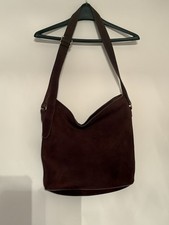 COACH Vintage 4932 Leather Bucket Bag USA Dark brown picture