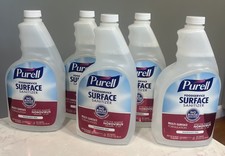 PURELL 5 PACK Foodservice Multi-Surface Sanitizer Unscented BB 01/2024 Lot New picture