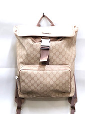 Gucci Eden Backpack PVC Supreme Rucksack Brown 246103 picture