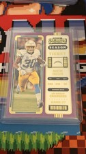 Austin Ekeler 2022 Panini Contenders Stardust Case Hit SP SSP #73 Chargers picture