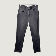 Reformation Jeans Size 28 Monterey Grey Smart Ass High Rise Straight Leg Denim picture