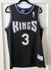 MAHMOUD ABDUL RAUF Custom Champion Stitched SACRAMENTO KINGS Jersey 96-97 RARE picture