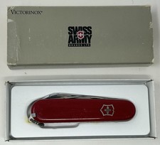 Vintage Victorinox Recruit Swiss Army Knife Red Matte NOS NIB BA12-14 picture