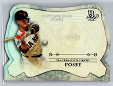 2014 Bowman Platinum #CE-BP Buster Posey Cutting Edge Stars Autographs #/25 picture