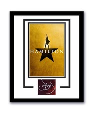 Hamilton Burr Leslie Odom Jr. Autographed Signed 11x14 Framed Photo ACOA picture