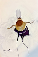 Jose Tonito Original Painting.Incredible Organic art.YOU,Little Love.Collect me picture