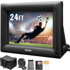 VEVOR Inflatable Movie Screen Inflatable Projector Screen 24 FT Outdoor Theater picture