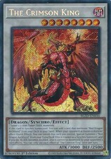 *** THE CRIMSON KING *** 1ST EDITION SECRET RARE BLZD-EN036 YUGIOH picture