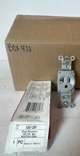 PASS & SEYMOUR GRAY SINGLE RECEPTACLES 5361-GRY 20A 125V NIB picture