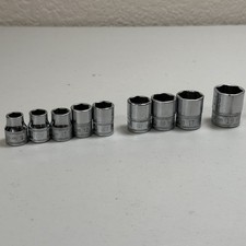 SNAP ON  9pc Shallow Metric socket Set FSM 3/8
