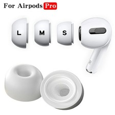 3 Pairs Replacement Silicone Earbuds Covers in S/M/L Sizes for AirPods Pro Tips picture