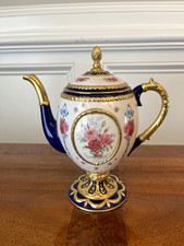 Franklin Mint ~ House of Faberge ~Imperial Egg ~ 24kt Gilding  picture