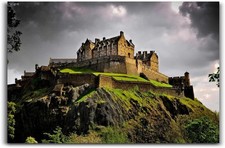 Edinburgh Castle Scotland Posters Wall Art Canvas Paintings Bedroom Artwork picture