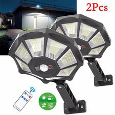 2X Solar Lights Outdoor 168LED Motion Sensor Flood Light Dusk to Dawn Solar Lamp picture