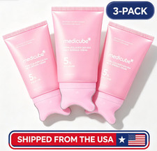 3pc Medicube PDRN Collagen Gua Sha Neck Wrinkle Cream 90g Fast shipping picture