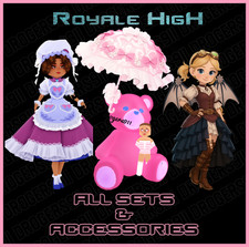 ROYAL HIGH 🌸 ALL SETS & ACCESSORIES 💫 – CHEAPEST PRICES (Read Description) picture