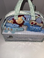 NEW Vintage Kidsline Noah’s Ark  Nursery Crib Musical Mobile Toy Baby Kids Line picture