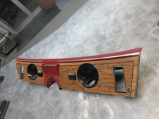 1971-1976 CHEVROLET IMPALA CAPRICE BELAIR DASH BEZEL STEERING COLUMN BEZEL RED picture