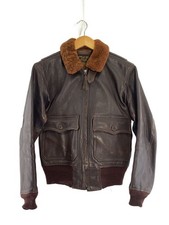 Eastman Leather Clo G-1/Flight Jacket/34/Leather/Brw/N-383S-3120 3907 picture