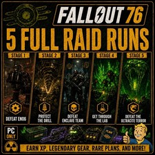FALLOUT 76 PC 5 FULL RAID RUNS - FAST picture