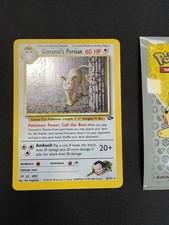 Pokémon Giovanni's Persian 8/132 Rare Gym Challenge Unlimited  Holo R017💎NM💎 picture