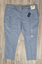 NWT - Joseph Abboud Modern Fit Comfort Stretch Chino Slate Blue 44x30 or 46x30 picture