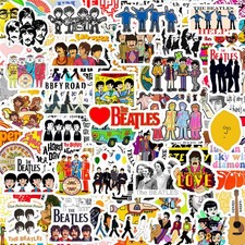125Pcs The Beatles Season 2 Rock Mini Stickers DIY Ornament For Phone Notebook J picture