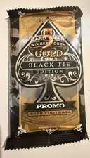 2026 Wild Card 5 Card Draw Stacked Deck Gold (Black Tie Edition) SEALED PACKS picture