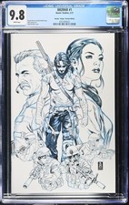 BRZRKR 1 CGC 9.8 Mark Brooks Virgin Sketch Edition Variant Boom Studios 2021 picture