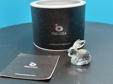 RARE Preciosa Crystal Rabbit In Box picture