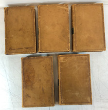 Life of George Washington, Washington Irving, 1859, set of 5, E-124. picture