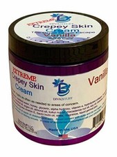 Extreme Crepey Skin Body & Face Cream W/ Hyaluronic Acid, Alpha Hydroxy,Vanilla picture