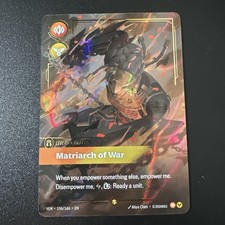 Ambessa - Matriarch of War ON (Overnumbered) - Riftbound Vendetta 196/166 EN picture