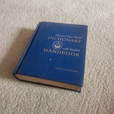 Webster’s New World Dictionary with Student Handbook Young People's Edition 1973 picture