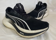 Puma Deviate NITRO 3 Men’s 10.5 Black White Running Shoes 310088-01 picture