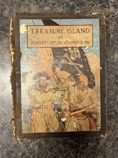 Treasure Island N.C. Wyeth Scribner Illustrated MCMXI Project Copy 13/14 Plates picture