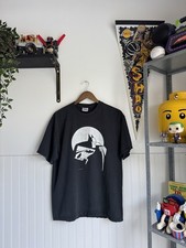 Vintage 1998 Batman Animated Graphitti T-Shirt SZ LG Black picture
