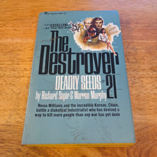 The Destroyer #21 Deadly Seeds Sapir & Murphy Vintage 1975  Paperback Thriller picture