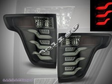 2011-2015 Ford Explorer PRO-Series LED Tail Lights Jet Black picture