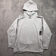 True Linkswear Future Staples Hoodie NWT Light Gray Mens XL Fleece Pullover picture